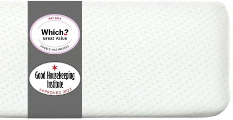 Zinus | King Size Mattress | Hybrid Memory Foam | Medium Firm for Pressure & Back Pain Relief | 5FT6.6-20cm Thick | Breathable & Skin-Friendly Fabric |Premium Collection from 10-Year Support