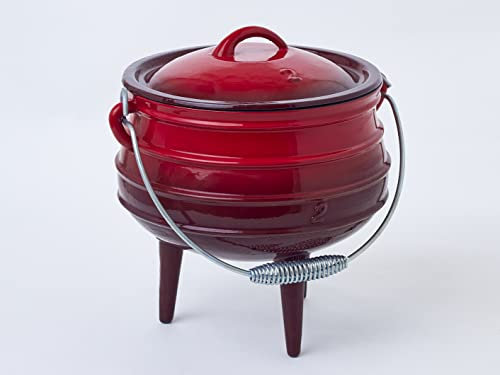 Topf Potje aus Gusseisen mit Füßen, 6 Liter, Dutch Oven