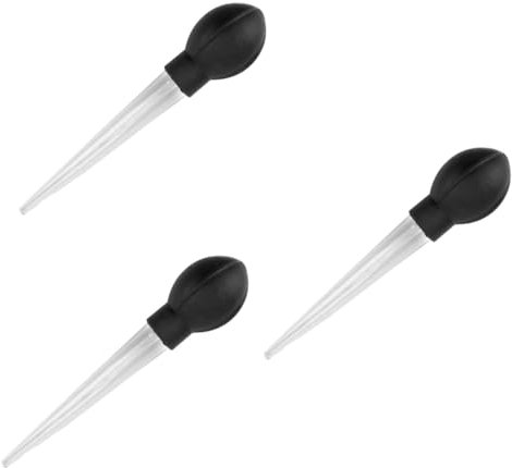 CAXUSD 3 Piezas Herramienta De Eliminación De Agua Pipeta De Acuario Cuentagotas Cuentagotas De Agua Acuario Grava Limpieza Pajita Ventosa De Agua para Planta Platillo Tubos De Ventosa