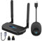 Transmetteur et récepteur HDMI sans Fil 4K 5G HD HDMI Wireless Extender Récepteur 164FT/50M, Émetteur Wireless Prend en Charge la vidéo Audio de Mac/PC/Caméra vers HDTV/projecteur