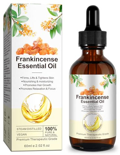 Premium Weihrauchöl – 100% Pure; Natural, Weihrauchöl bio für haut, Face; Aromatherapy; Best Weihrauchöl for Face, Falten bei Narben; Deep Nourishing