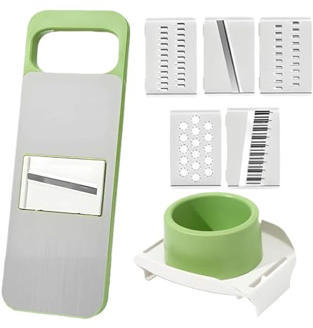 Cortador Multiusos De Verduras - Cortador Picador De Verduras Rebanador De,Pelador De Frutas Rallador De Queso Utensilios De Cocina Para Ajo Tomate Patata Pepino Limón Repollo Hogar Restaurante