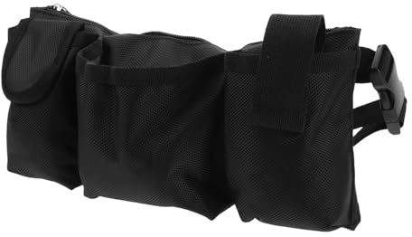 FRCOLOR Pochette Serveur avec Ceinture Réglable Sac Tablier Service Multifonction avec Poches Variées Sac Utilitaire Résistant pour Serveurs et Serveuses