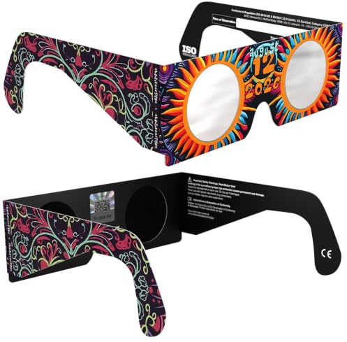 Absolute Eclipse Sunburst Solar Eclipse Glasses Bulk Wholesale – ISO 12312-2 testade och CE-certifierade – AAS rekommenderad EU-tillverkare – 2026 Eclipse Europe