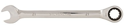 Silverline 656620 Ring-Maul-Ratschenschlüssel 21 mm