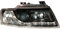 AUTO-STYLE Satz Scheinwerfer TFL-Look kompatibel mit Audi A4 B6 Cabrio 2002- - Schwarz