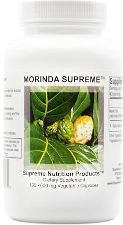 Supreme Nutrition Morinda Supreme, 130 Whole Noni Fruit Capsules