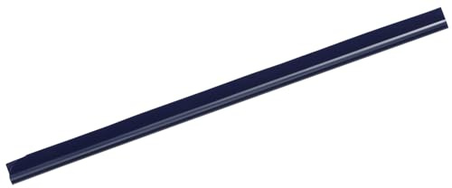 Durable A4 Spine Bar 3mm Dark Blue - Pack of 50 - Quick and Easy Binding for Unpunched Documents - Holds Up to 30 A4 Sheets