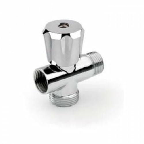 RR - RUBINETTO A TRE VIE SOTTOLAVABO per attacco lavatrice - 259-AGE