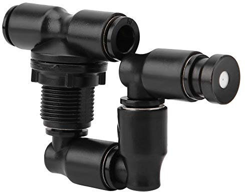 Reptiles Buse de Terrarium, Reptiles Fogger Mist Sprinkler 360 ° Réglable, Arroseur de Brouillard de Reptiles, Mini Buse de Pulvérisation pour Animaux Réservoir Forêt Tropicale