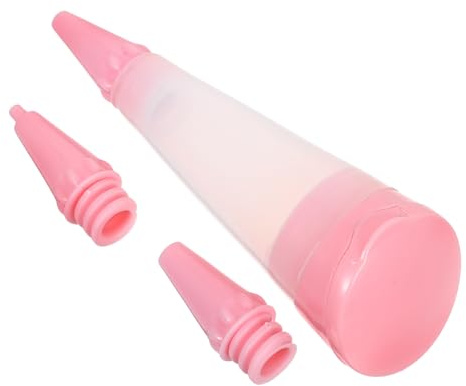 ARTSEWPLY Penna per Decorare in Silicone Resistente al Calore per Cioccolato e Marmellata con Ugelli di Ricambio, Strumento Portatile per Occasioni di Pasticceria Domestica