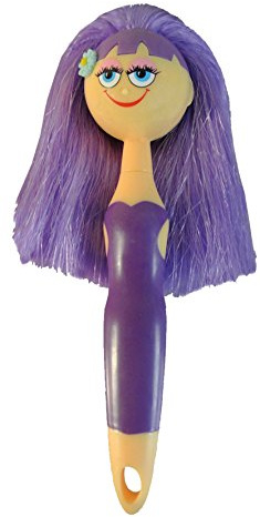 haug bürsten - Staubbürste Tina - Staubbürste mit abnehmbaren, waschbaren Borsten - Perfekt zum Entstauben von Möbeln, Tastaturen, Bilderrahmen u.v.m. - Farbe: Plum - Material: Polypropylen(PP)