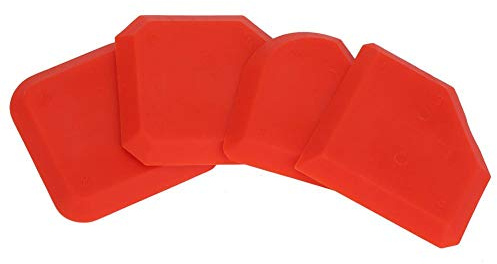 4 Pieces Caulking Tool Kit Silicone Sealant Remover Applicator Cleaner Tool Kit for Kitchen Bathroom Floor Caulking, Cleaning, Sealing
