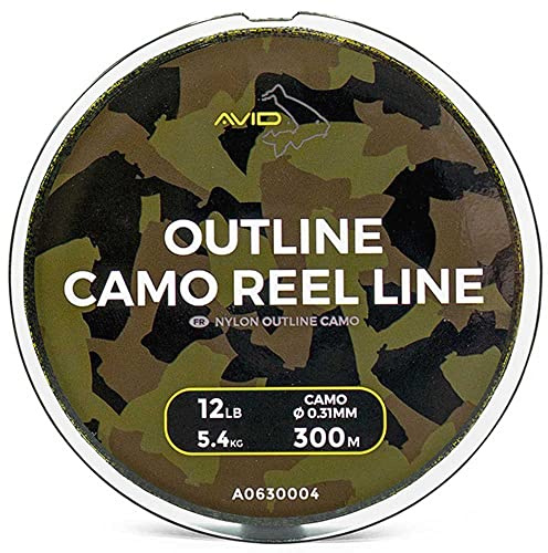 Avid Carp Outline Camo Carpfishing Line 300 M 0.310 mm