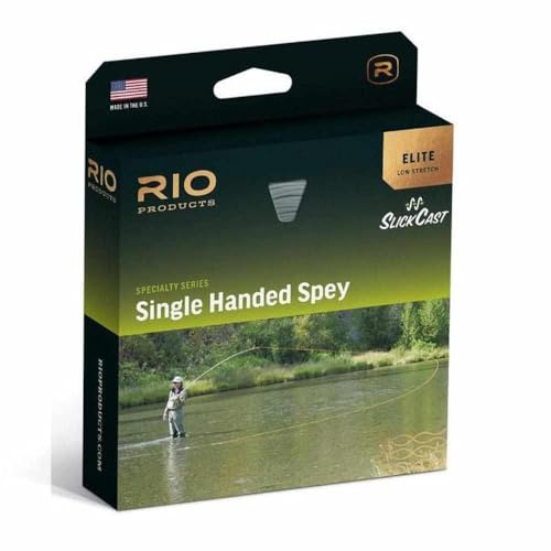 RIO Elite Einhand-Spey WF7F Fliege-Schnur Peach Camo