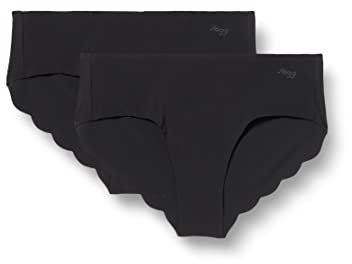 sloggi Damen Zero Microfibre 2.0 H 2P Hipster, Black, M