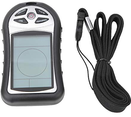 Nimomo Altimetro LCD con Bussola Digitale, altimetro meteorologico Digitale Multifunzione Portatile 8 in 1 per Campeggio Escursionistico all'aperto