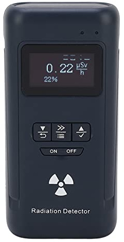 Geiger Counter, Nuclear Radiation Monitor Sound Vibration Alarm Dosimeter Accurate Sensitive Portable Electromagnetic X Y β Rays USB Charging Ionizing Radiation Meter for Nuclear Radiation