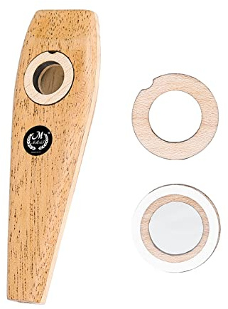 Generic Kazoo en Bois, Instrument de Musique Simple, Haute qualité Sonore, Idéal pour les Fêtes, Jeu Facile à Apprendre, Matériau en Bois Naturel
