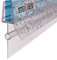 STEIGNER Duschdichtung, 80cm, Glasstärke 5/6 mm, Gerade PVC Ersatzdichtung für Dusche, UK22-06