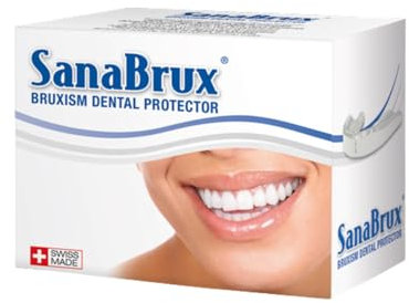 Sanabrux - Gouttière Anti-Bruxisme - Protection Dentaire Flexible et Thermoformable - Grand Confort, Système Breveté - Fabriqué en Suisse