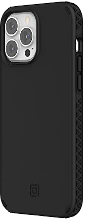Incipio Grip Series Case for iPhone 13 Pro Max (6.7), Multi-Directional Grip, 14 ft (4.3m) Drop Protection - Black (IPH-1943-BLK)