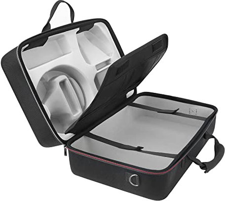 inRobert Sac de Transport pour PS5 Compatible avec PS5 Disk/Digital Edition Hard Shell (Rouge)