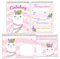 Minkocards 12 Einladungskarten incl. 12 Umschläge zum Kindergeburtstag Mädchen Lama bunte Einladungen zum Geburtstag Kinder Einladungsset