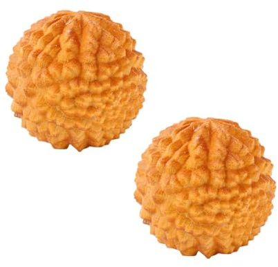 SHIDXIB 1Pairs/2pcs Relieve Stress Tension with Thuja Wooden Hand Massage Ball for Yoga Meditation Exercise Ball Massage Tools Wooden Crafts