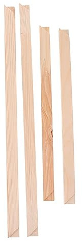 TEHAUX Massivholzrahmen Für Ölgemälde DIY-kunstzubehör Zum Bemalen Mit Einfacher Installation Als Ausstellungsständer