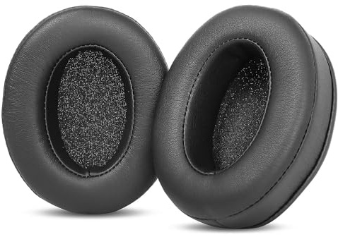 HAIZEEN Cuscinetti Auricolari compatibili con Doqaus Life 3 Cuffie Wireless Sostituzione dei cuscinetti (Pelle sintetica/Schiuma di memoria)