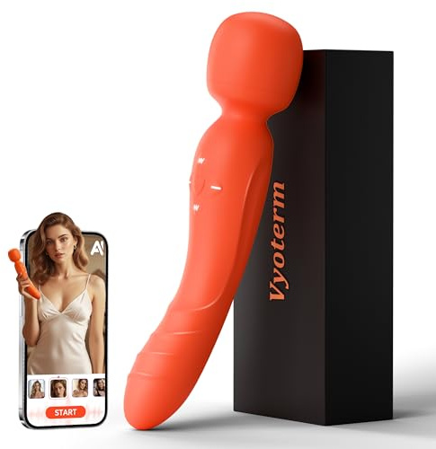 Dildo G Spot Vibrator Wand Adult Sex Toys & Games Vibrators, APP Remote Control Vibrator Adult Toys for Women Sex Toys Dildos with 9 Vibrations Modes Vibradores, Female Couples Sex Toys Vibrater