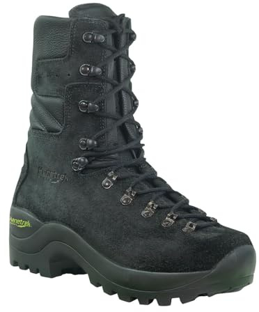 Kenetrek Wildland Fire Non-insulated Leather Firefighting Boot, Black, Size 10.5 Wide