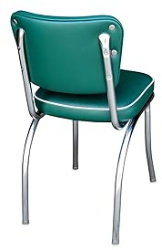 Richardson Seating Diner Chair with 2 Waterfall Seat - Green