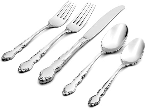 Oneida Dover 45 Piece Service for 8 Flatware Set by Oneida
