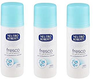 Desodorante en barra Neutro Roberts Fresh 48 h Fresco, 3 unidades, 40 ml