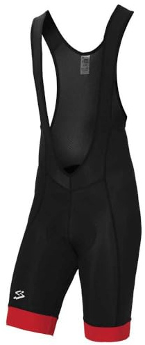Culote Corto C/T Anatomic Classic Hombre Negro/Rojo T. L