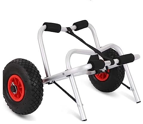 Youyijia Kajakwagen Faltbarer Kajakwagen Aluminium Kajak Transportwagen 100kg Traglast für Kanu- Und Kajakliebhaber