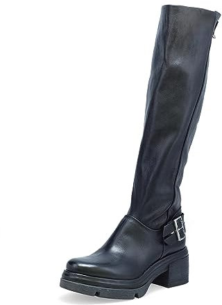 A.S.98 Ernie Damen Kniehohe Stiefel, Schwarz, 35.5/36 EU