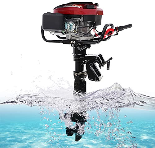 Außenbordmotor 4 Takt 7PS Außen Motor Benzinmotor Bootsmotor Luftkühlung 196CC