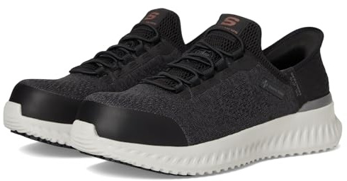 Skechers Slip-ins Work: Tilido - Troxin ESD Composite Toe Bungee Slip-On Work Shoes for Men