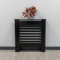 Jack Stonehouse Radiator Cover Black Paint - Over Radiator Shelf Clip On With Horizontal Slats - Sturdy MDF Wooden Radiator Covers For Bedroom Or Living Room Furniture - Slim Radiator Cover