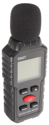 TOKIDNY Medidor De Digital Portátil Comprobador De Ruido Sonómetro Medidor De Para Aulas y Oficinas