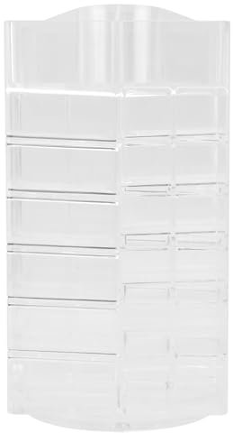 FRCOLOR Lippenstiftständer Für Schönheitssalons Acryl-organizer Make-up-pinselhalter Nagellackständer Lipgloss-aufbewahrung Drehbarer Schreibtischständer