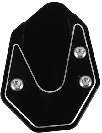 PRETYZOOM Motorrad-ständerpolster Ständerstützplatte Für Seitenständer Anti-rutsch-Polster Für Motorradzubehör Einfache Montage Ohne Werkzeug Langlebige Ständermatten Für Zusätzliche Stabili