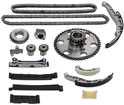 maXpeedingrods Juego de cadenas de distribución para Nissan Navara 2.5 D 16 V DOHC Diesel 2006-2010 13028-EB30A