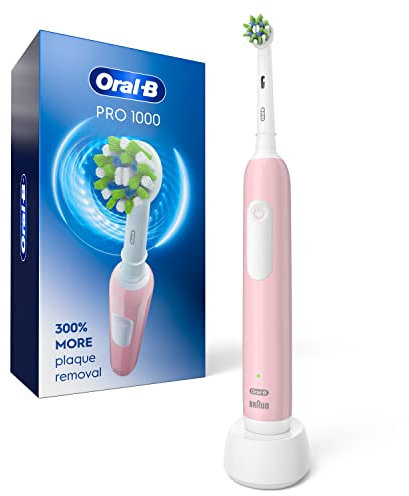 Oral-B Pro 1000 CrossAction Electric Toothbrush Pink