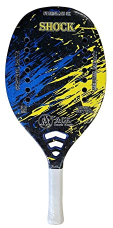 Ace Beach Tennis Racket Beach Tennis Racket Fiberglass 2022 (Shock Blue)