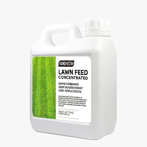 UK GROW - Premium Lawn Fertiliser - 25Ltr - Unleash the Full Potential of Your Lawn - High Concentrate Lawn Feed