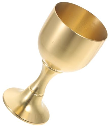HOLIDYOYO Coupe Dautel Légère En Laiton Facile À Nettoyer Et À Entretenir Pour Les Coupes De Communion Au Vin Et Au Thé